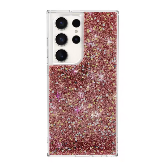 Samsung S23 Ultra Glitter Copper Case