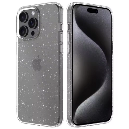 iPhone 13 Clear Glitter Case